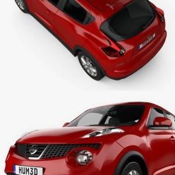 3D model Nissan Juke 2011