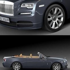 3D model Rolls-Royce Dawn 2017