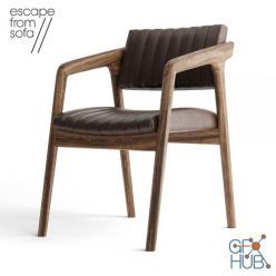 3D model Chair - Escape From Sofa - SHORT SLICED