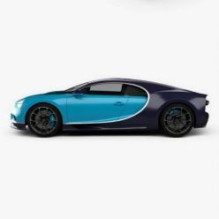 3D model Bugatti Chiron 2017