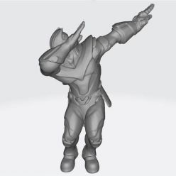 3D model Fortnite Inspired Thanos Dab – 3D Print