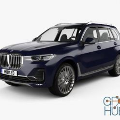 3D model Hum 3D BMW X7 (G07) 2019