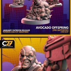 3D model Avocado Offspring – 3D Print
