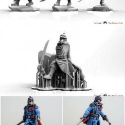 3D model Valour Korps – Sergeant Walther 3D print model