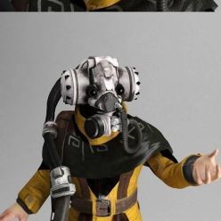 3D model Air Priest SciFI Character PBR