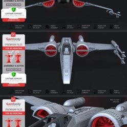 3D model T-70 X-Wing – 3D Print