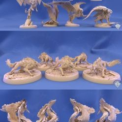 3D model Mini Monster Mayhem - July 2020 - Full Set – 3D Print