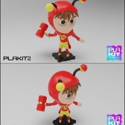 3D model El Chapulin Colorado Chapolin Colorado – 3D Print