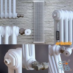 3D model Steel tubular radiator Arbonia 2180