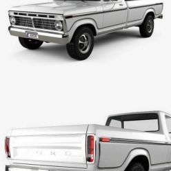 3D model Hum 3D Ford F-150 1973