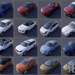 3D model Lumion Custom Cars