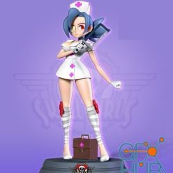 3D model Skullgirls Filia – 3D Print