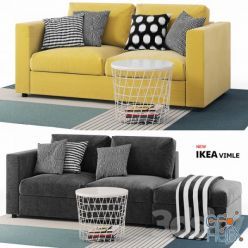 3D model Sofas Vimle Ikea Vimle Ikea