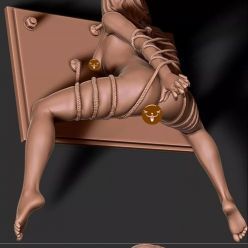 3D model Contemporary Naughties Art - Shibari 2 – 3D Print