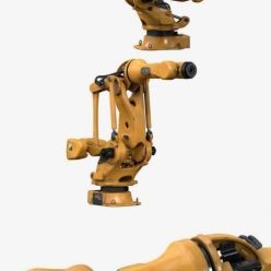 3D model Industrial Robot Hand PBR