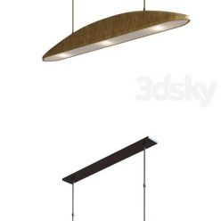 3D model UTOPIA LARGE LINEAR PENDANT