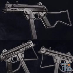 3D model Walther MPK PBR