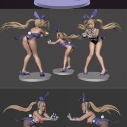 3D model Marie Rose Bunny – 3D Print