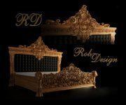 3D model Baroque bed from Rob Design