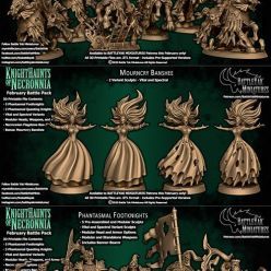 3D model Knighthaunts of Necronnia - Battle Yak Miniatures – 3D Print