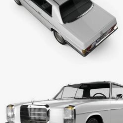 3D model Mercedes-Benz W114 1968