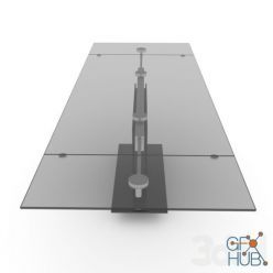 3D model Monza BoConcept table