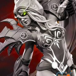 3D model Valeera Sanguinar - World of Warcraft - NomNom Figures