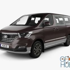 3D model Hyundai Grand Starex 2018 car