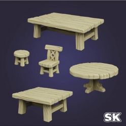 3D model StoneKing - The Tavern December 2021 – 3D Print