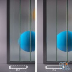 3D model Pilkington Profilit glass profiles