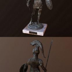 3D model Achilles Statue PBR