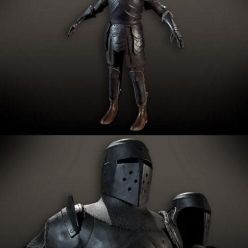 3D model Knight Armour