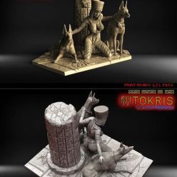 3D model Nitokris the last pharaon – 3D Print