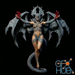 3D model Necro Queen