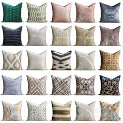 3D model Throw pillow collections