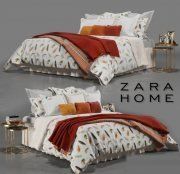 3D model Zara Home set of linen