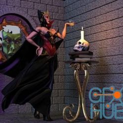 3D model Evil Queen V.0.2 – 3D Print