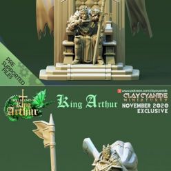 3D model King Arthur – 3D Print