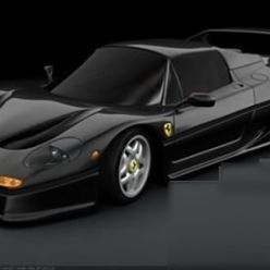 3D model Ferrari F50 and Ferrari ENZO