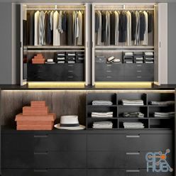 3D model Poliform dressing room