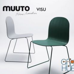 3D model VISU chair by Muuto