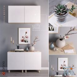 3D model IKEA BESTA Set