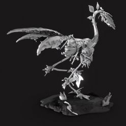 3D model Artistic Heron - Caplja and APU - Matrix – 3D Print
