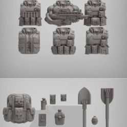 3D model Spacenam Infantry – 3D Print