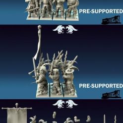 3D model Modular Black Guard Army – 3D Print