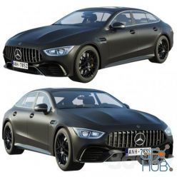 3D model Mercedes-Benz AMG GT 63 4-door Coupe car