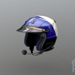 3D model Race Helmet PBR