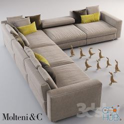 3D model Sofa Molteni & C