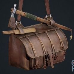 3D model Hunters bag