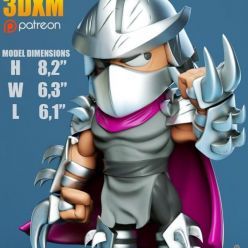 3D model Shredder Chibi – 3D Print